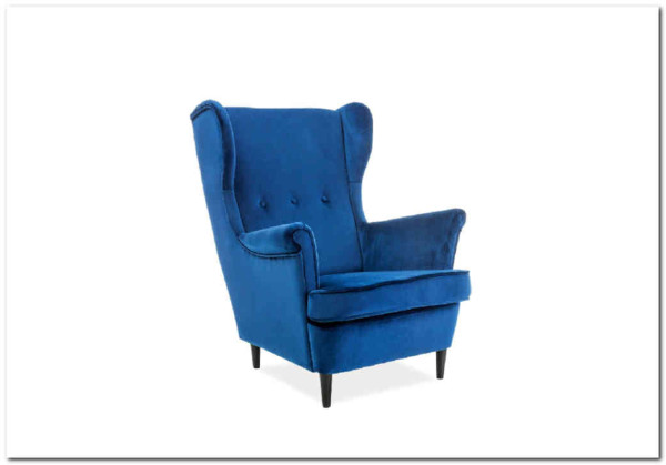 Кресло Signal LORD Velvet Bluvel 86 (синий)} заказать в Курске по цене 47 484 руб. с доставкой в Курск