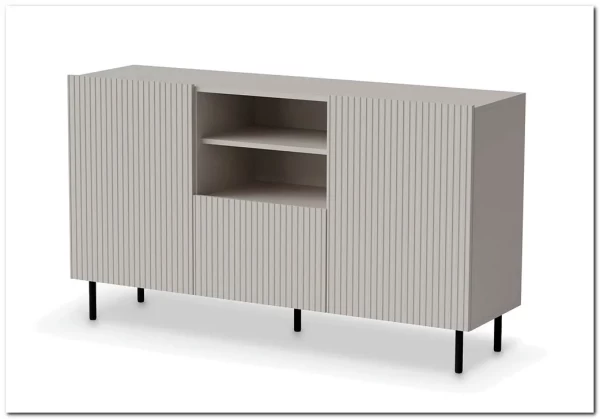 Комод Halmar PAXOS KM-1 (кашемир/черный)} заказать в Курске по цене 45 586 руб. с доставкой в Курск