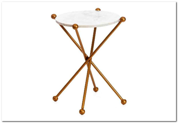 Столик кофейный Secret De Maison TRIXY ( mod. 19993 ) мрамор,золотой/gold} заказать в Курске по цене 24 690 руб. с доставкой в Курск