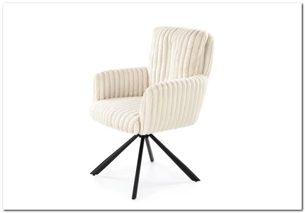 Стул кухонный Halmar K572 поворотный (кремовый/черный)} заказать в Курске по цене 21 713 руб. с доставкой в Курск