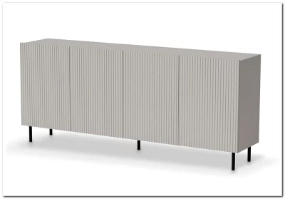 Комод Halmar PAXOS KM-2 (кашемир/черный)