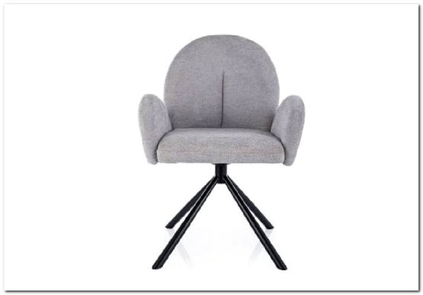 Стул кухонный Signal PLANET Raven 06 (серый/черный)} заказать в Курске по цене 19 319 руб. с доставкой в Курск