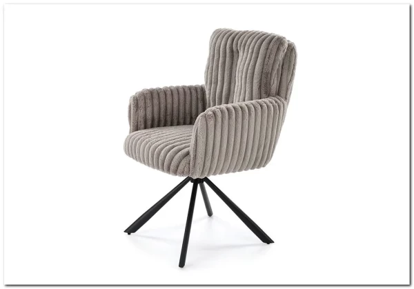 Стул кухонный Halmar K572 поворотный (серый/черный)} заказать в Курске по цене 21 713 руб. с доставкой в Курск