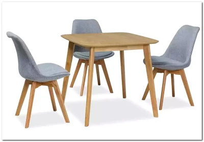 Стол обеденный Signal MOSSO III 80 дуб