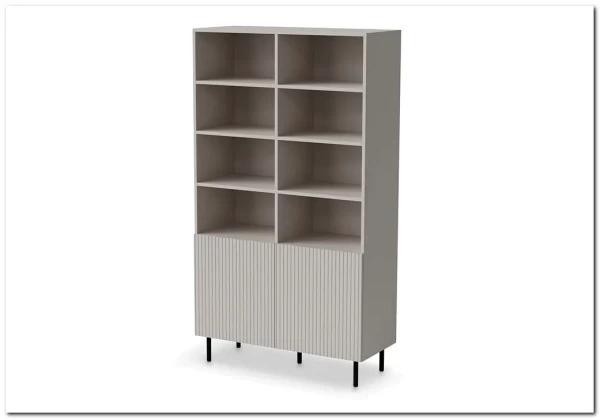 Стеллаж Halmar PAXOS REG-1 (кашемир/черный)} заказать в Курске по цене 48 753 руб. с доставкой в Курск