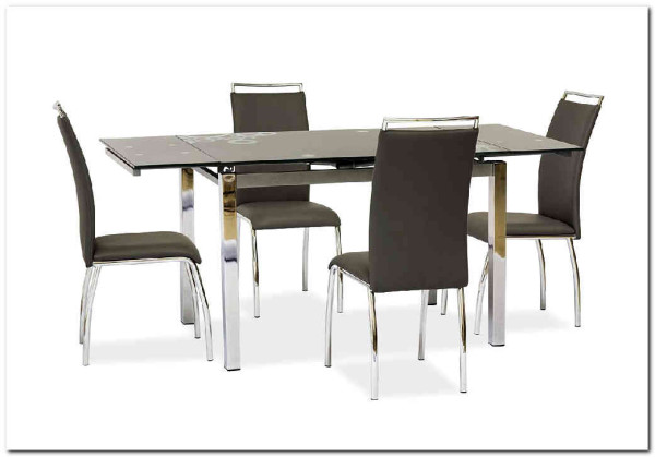 Стол обеденный Signal GD-017 110 раскладной} заказать в Курске по цене 38 849 руб. с доставкой в Курск