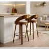 Стул барный Halmar H-110 (кремовый/ореховый)} заказать в Курске по цене 17 259 руб. с доставкой в Курск