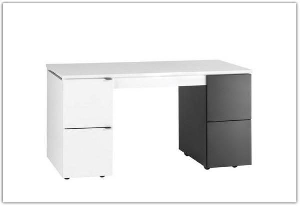 Стол письменный трансформер Young Users by VOX белый/чёрный купить по цене 63 687 руб. в магазине Другая Мебель в Курске