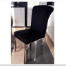 Стул кухонный Signal PRINCE Velvet Tap. 186 (черный/хром)} заказать в Курске по цене 18 336 руб. с доставкой в Курск