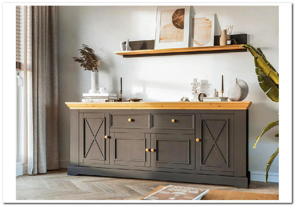 Комод Форест графит 4 двери 2 ящика} заказать в Курске по цене 51 761 руб. с доставкой в Курск