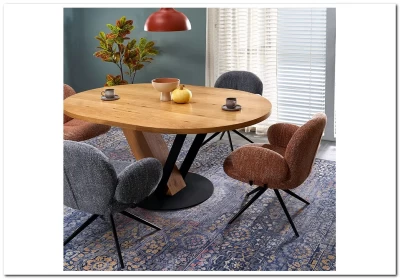 Стул кухонный Halmar K568 поворотный (серый/черный)