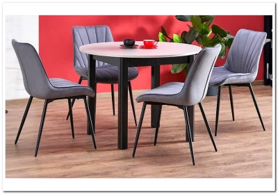 Стул кухонный Halmar K589 (серый/черный)