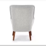 Кресло BISHOP  Halmar (светло-серый/орех)} заказать в Курске по цене 41 016 руб. с доставкой в Курск