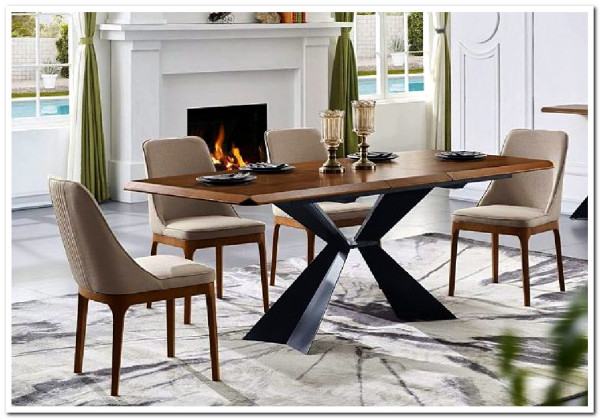 Стол T1712A (180) орех (WK-07)/черный (PC-02)} заказать в Курске по цене 102 100 руб. с доставкой в Курск