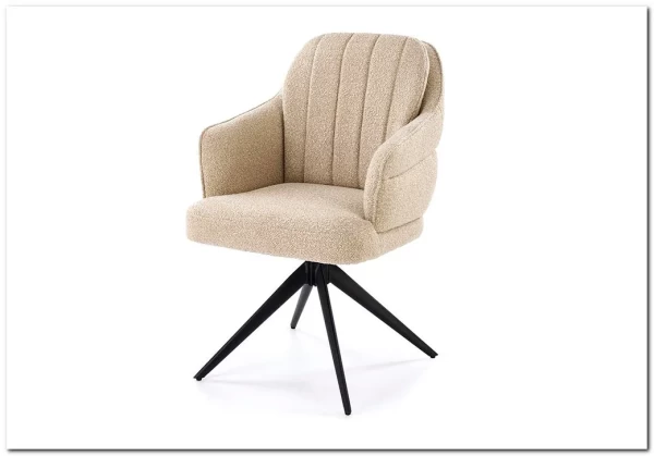 Стул кухонный Halmar K570 поворотный (бежевый/черный)} заказать в Курске по цене 20 999 руб. с доставкой в Курск