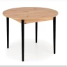 Стол обеденный Halmar PIVOT 102 (дуб артизан/черный)} заказать в Курске по цене 31 390 руб. с доставкой в Курск