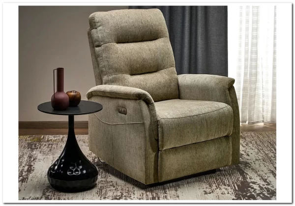 Кресло HALMAR JAMAL оливковый} заказать в Курске по цене 51 567 руб. с доставкой в Курск