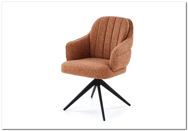 Стул кухонный Halmar K570 поворотный (корица/черный)} заказать в Курске по цене 20 999 руб. с доставкой в Курск