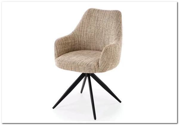 Стул кухонный Halmar K564 поворотный (бежевый/черный)} заказать в Курске по цене 22 520 руб. с доставкой в Курск