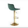 Стул барный Halmar H-120 (темно-зеленый/золотой)} заказать в Курске по цене 12 557 руб. с доставкой в Курск