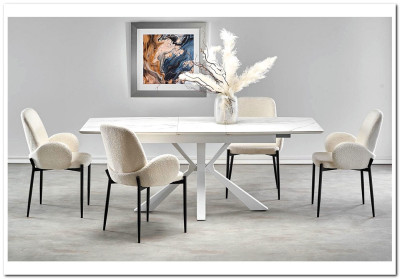 Стул кухонный Halmar K477 (кремовый/черный)