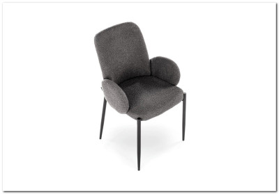 Стул кухонный Halmar K477 (серый/черный)