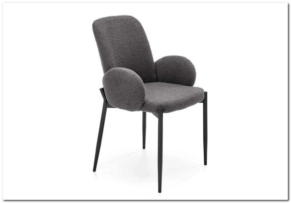 Стул кухонный Halmar K477 (серый/черный)} заказать в Курске по цене 14 649 руб. с доставкой в Курск