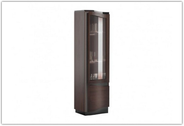 Витрина 1DS1D/P с подсветкой DIUNA Mebin} заказать в Курске по цене 220 572,78 руб. с доставкой в Курск