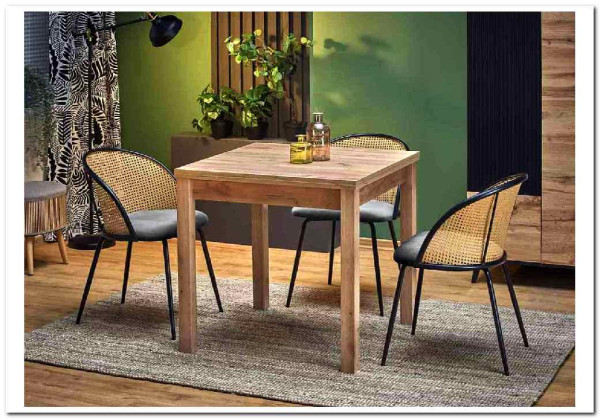 Стол обеденный Halmar GRACJAN (дуб крафт)} заказать в Курске по цене 26 904 руб. с доставкой в Курск