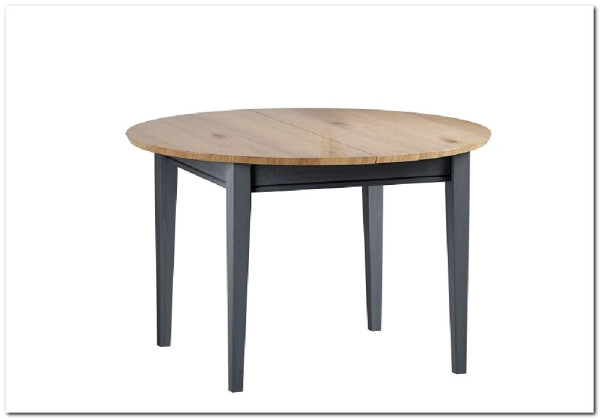 Стол обеденный Сканди раскладной 110/145 серый 7046/антик } заказать в Курске по цене 30 772 руб. с доставкой в Курск