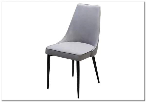 Стул NEPAL-P СВЕТЛО-СЕРЫЙ BM-4, велюр/ черный каркас} заказать в Курске по цене 7 100 руб. с доставкой в Курск