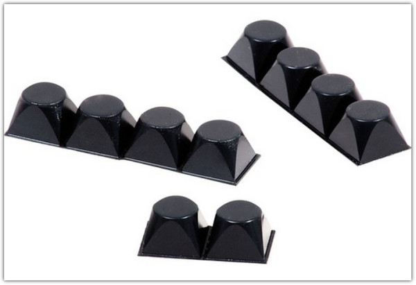 Ножка самоклеящ. YOUNG USERS BY VOX чёрный 10 шт. купить по цене 2 084 руб. в магазине Другая Мебель в Курске