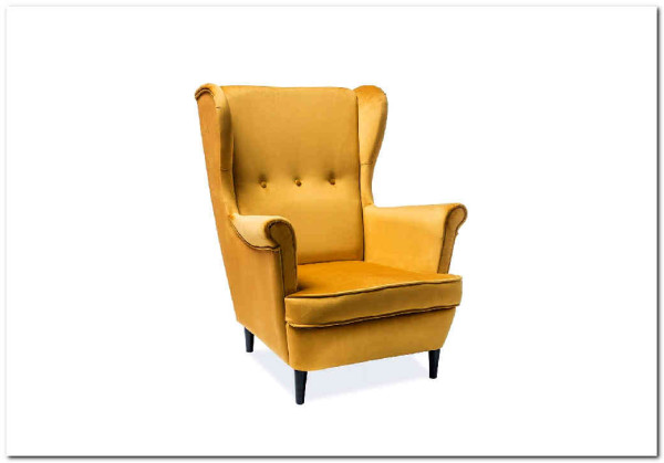 Кресло LORD Velvet Bluvel 68  Signal (карри)} заказать в Курске по цене 48 434 руб. с доставкой в Курск