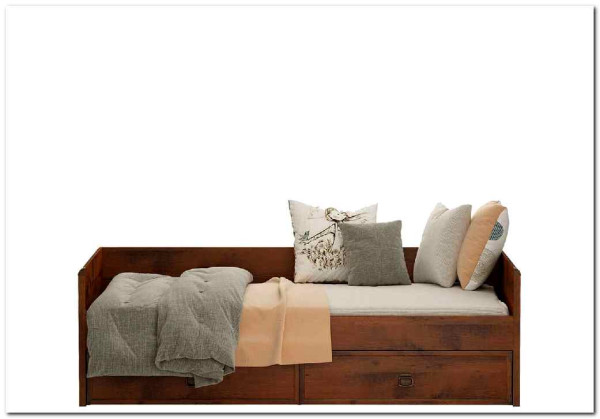 Кровать JLOZ1S 90 ИНДИАНА BRW} заказать в Курске по цене 25 030 руб. с доставкой в Курск