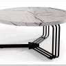Стол журнальный Halmar ANTICA (белый мрамор/черный)} заказать в Курске по цене 15 749 руб. с доставкой в Курск
