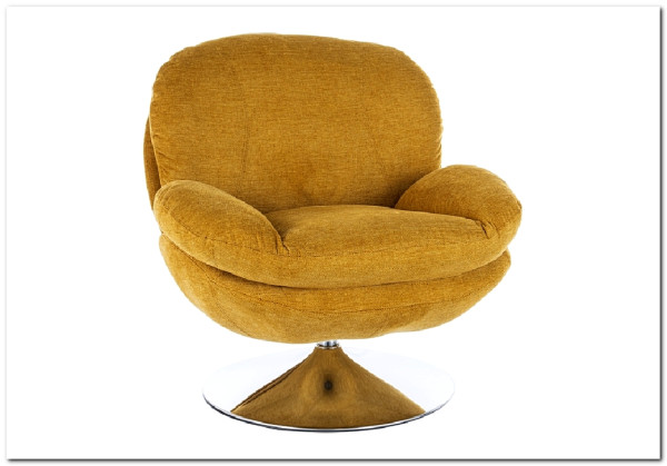 Кресло SIGNAL BRIGITTE Brego 68 карри/хром} заказать в Курске по цене 41 646 руб. с доставкой в Курск