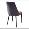 Стул NEPAL-P СЕРЫЙ 27 велюр/ черный каркас} заказать в Курске по цене 7 400 руб. с доставкой в Курск