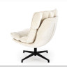 Кресло HALMAR FOFANA кремовый/черный} заказать в Курске по цене 28 240 руб. с доставкой в Курск