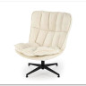 Кресло HALMAR FOFANA кремовый/черный} заказать в Курске по цене 28 240 руб. с доставкой в Курск