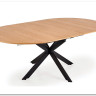 Стол обеденный Halmar ACORD раскладной (натуральный/черный)} заказать в Курске по цене 62 487 руб. с доставкой в Курск