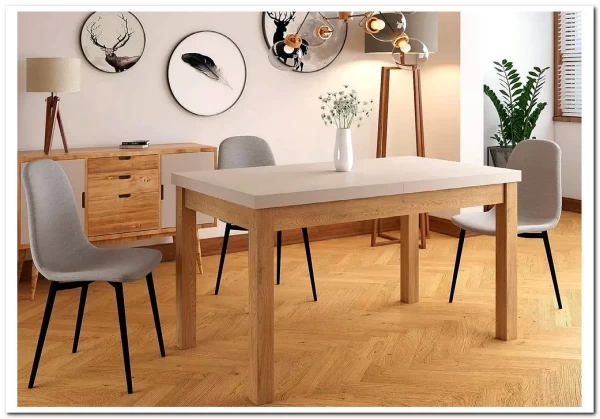 Стол обеденный Signal PRESTO 140 (кашемир/дуб кремона)} заказать в Курске по цене 45 846 руб. с доставкой в Курск