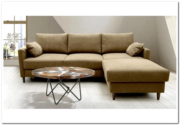 Угловой диван Даллас 2 с оттоманкой Soft Time} заказать в Курске по цене 134 200 руб. с доставкой в Курск