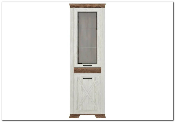 Витрина Marselle REG1W1DL BRW для гостиной по цене 28 460 руб.