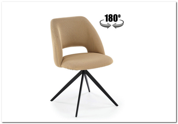 Стул кухонный Halmar K546 (бежевый/черный)} заказать в Курске по цене 14 120 руб. с доставкой в Курск