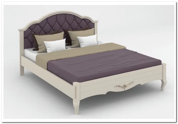 Кровать с каретной стяжкой Флоренция из массива бука} заказать в Курске по цене 66 096 руб. с доставкой в Курск