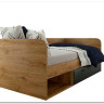Кровать Грейс LOZ90 без мягких элементов BRW купить по цене 30 700 руб. в магазине Другая Мебель в Курске