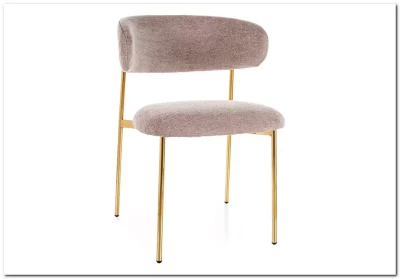 Стул кухонный Signal ELTON Raven 30 (темно-бежевый/золотой)