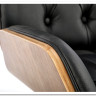 Кресло компьютерное Halmar GAVIN (ореховый/черный)} заказать в Курске по цене 31 310 руб. с доставкой в Курск
