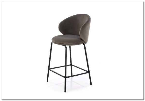 Барный стул Halmar H-121 (серый/черный)} заказать в Курске по цене 13 834 руб. с доставкой в Курск