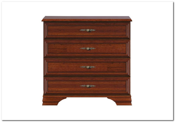 Комод Кентаки KOM4S каштан BRW} заказать в Курске по цене 25 540 руб. с доставкой в Курск